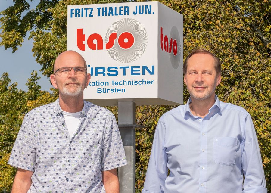 Torsten Thaler und Heiko Krenn, Geschäftsführer der Fritz Thaler jun. GmbH
