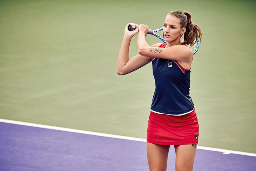 Tennisspielerin Karolina Pliskova Tennisspielerin Karolina Pliskova