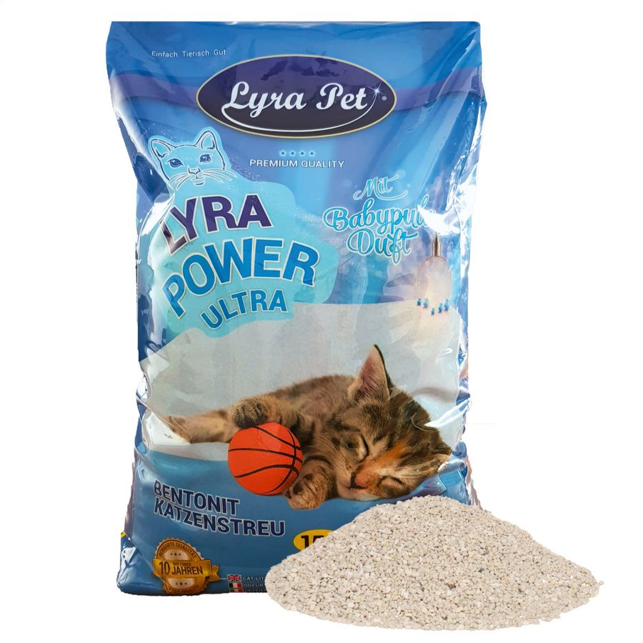 Lyra Pet GmbH Ultra-Bentonit-Katzenstreu