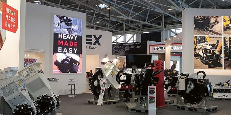 SIMEX Messestand SIMEX Messestand