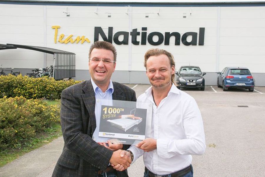 eurolaser GmbH Matthias Kluczinski mit Kunden