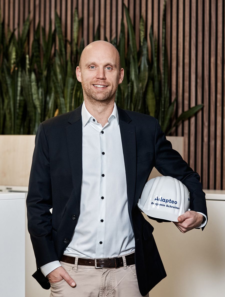 Benjamin von Schretter, Geschäftsführer der Adapteo GmbH