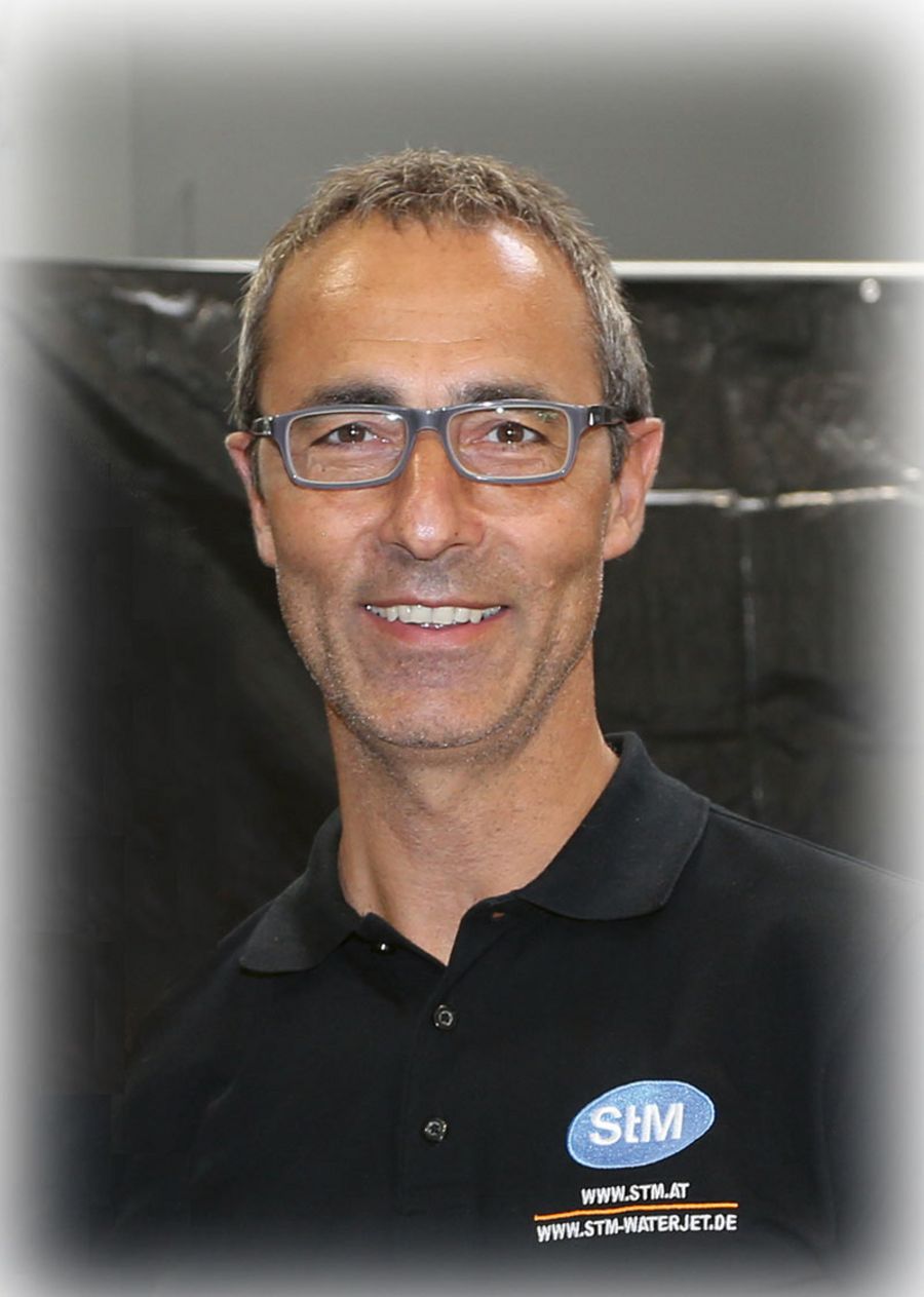 Sven Anders, Geschäftsführer der StM Waterjet GmbH Germany Sven Anders, Geschäftsführer der StM Waterjet GmbH Germany