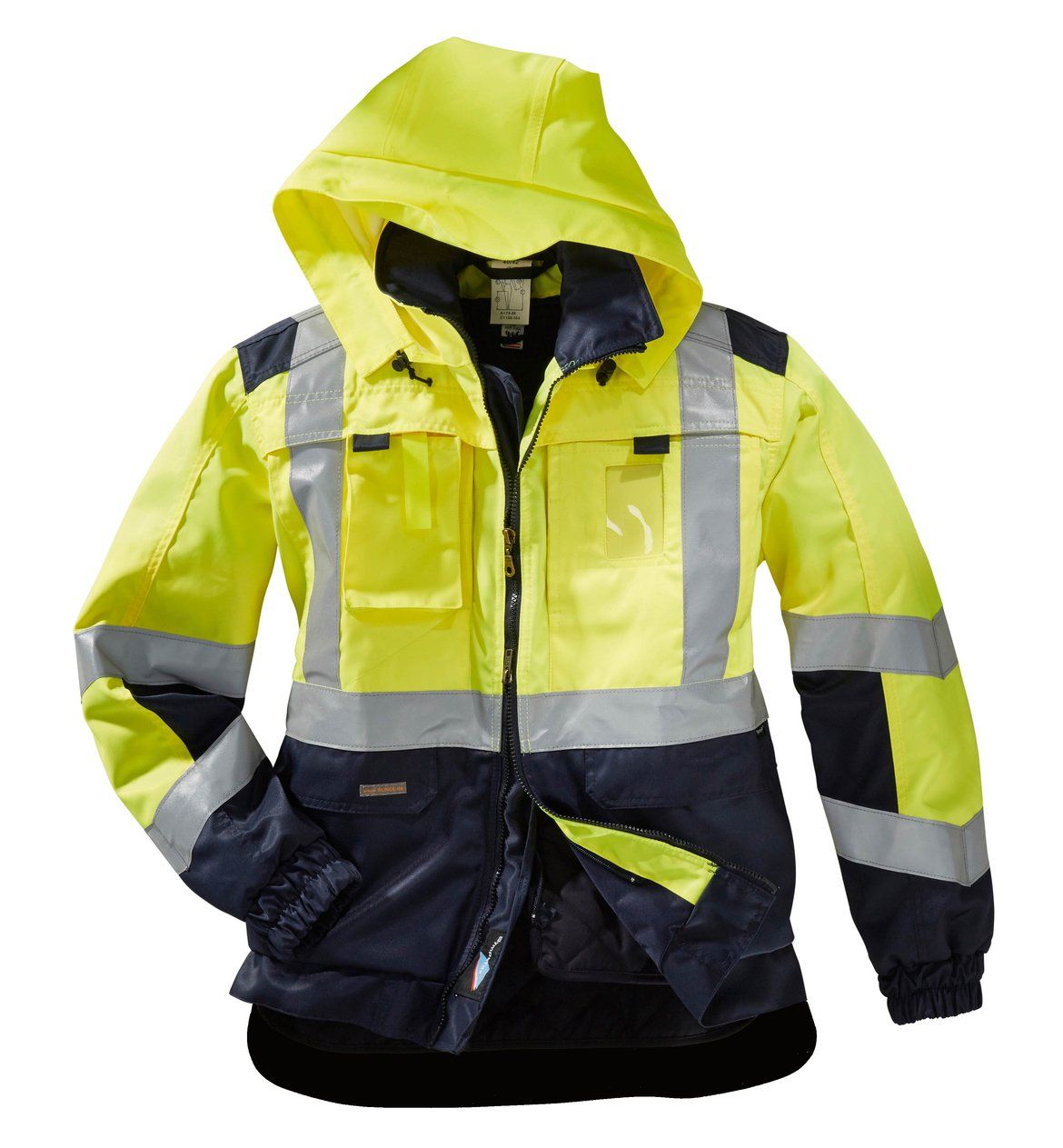 Warnschutz-Blouson EN20471-2,fluorgelb/marine Warnschutz-Blouson EN20471-2,fluorgelb/marine