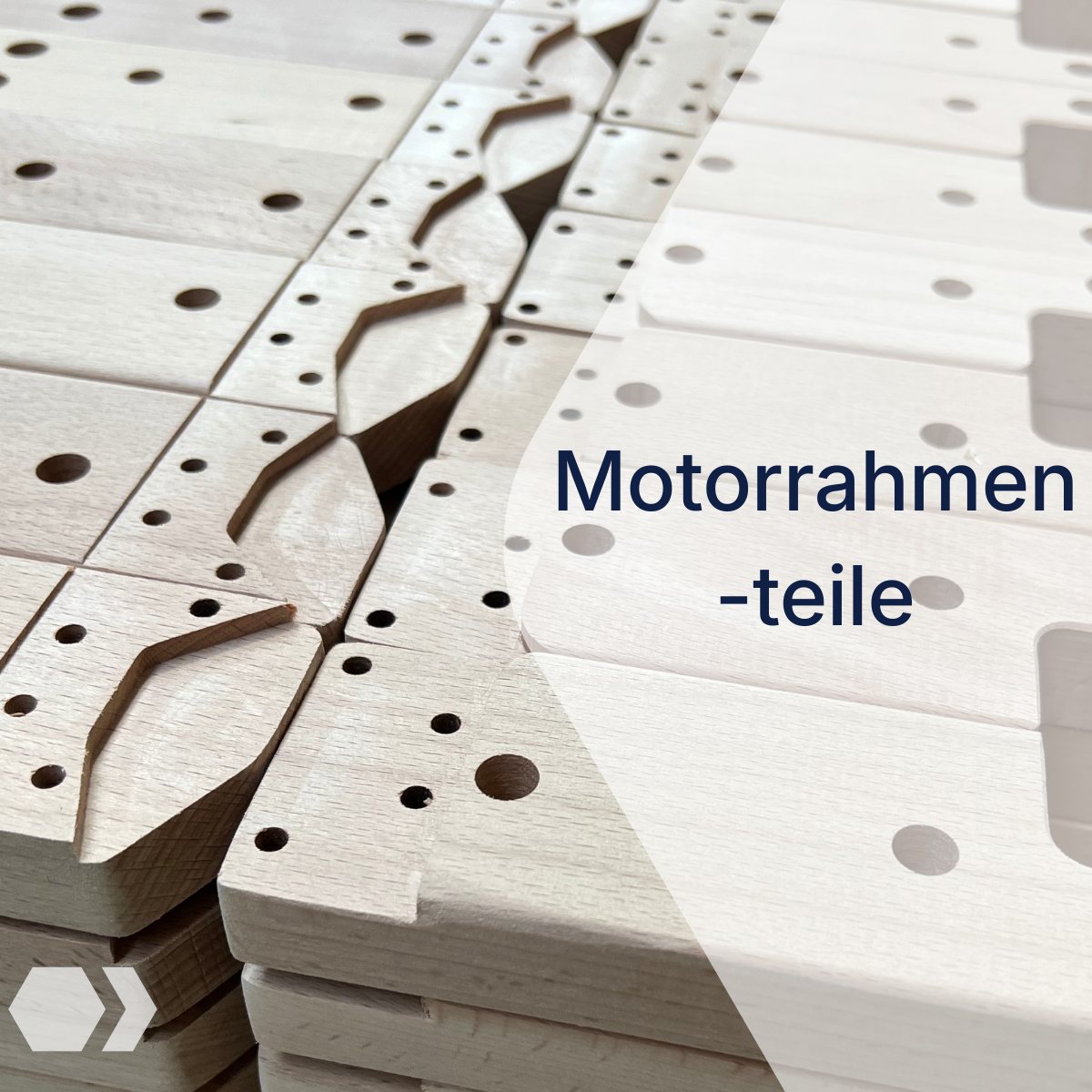 Massivholz-Komponenten für Schlafsysteme
