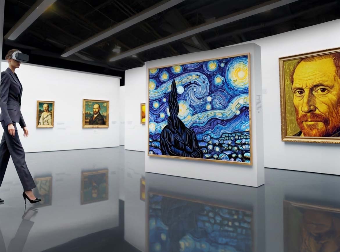 Die Zukunft der Kunstbetrachtung mit immersiven Museen